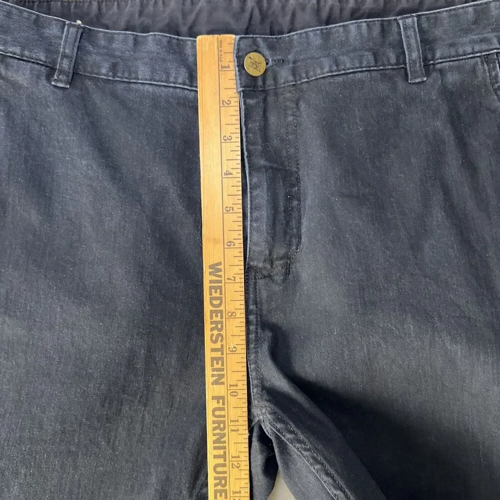 Rodd and Gunn Mens Slim Fit Chino Pants Size 38 x 31 Navy Blue Italy Shortened
